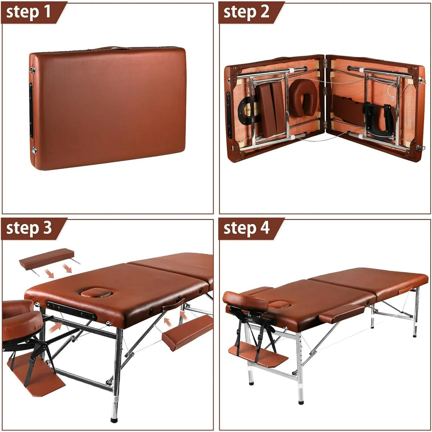 Massage Table Portable Foldable Massage Table