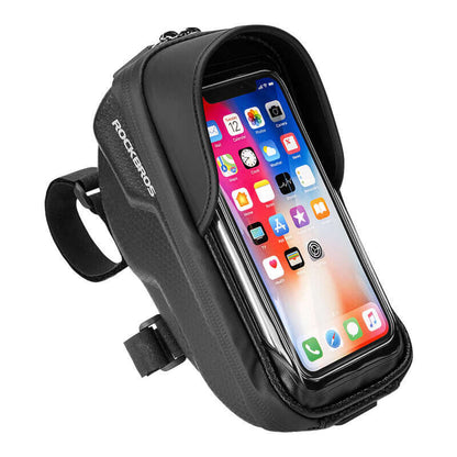 Waterproof Cycling Bicycle Bike upper pipe Handlebar Bag Fit below 6.5" Phone