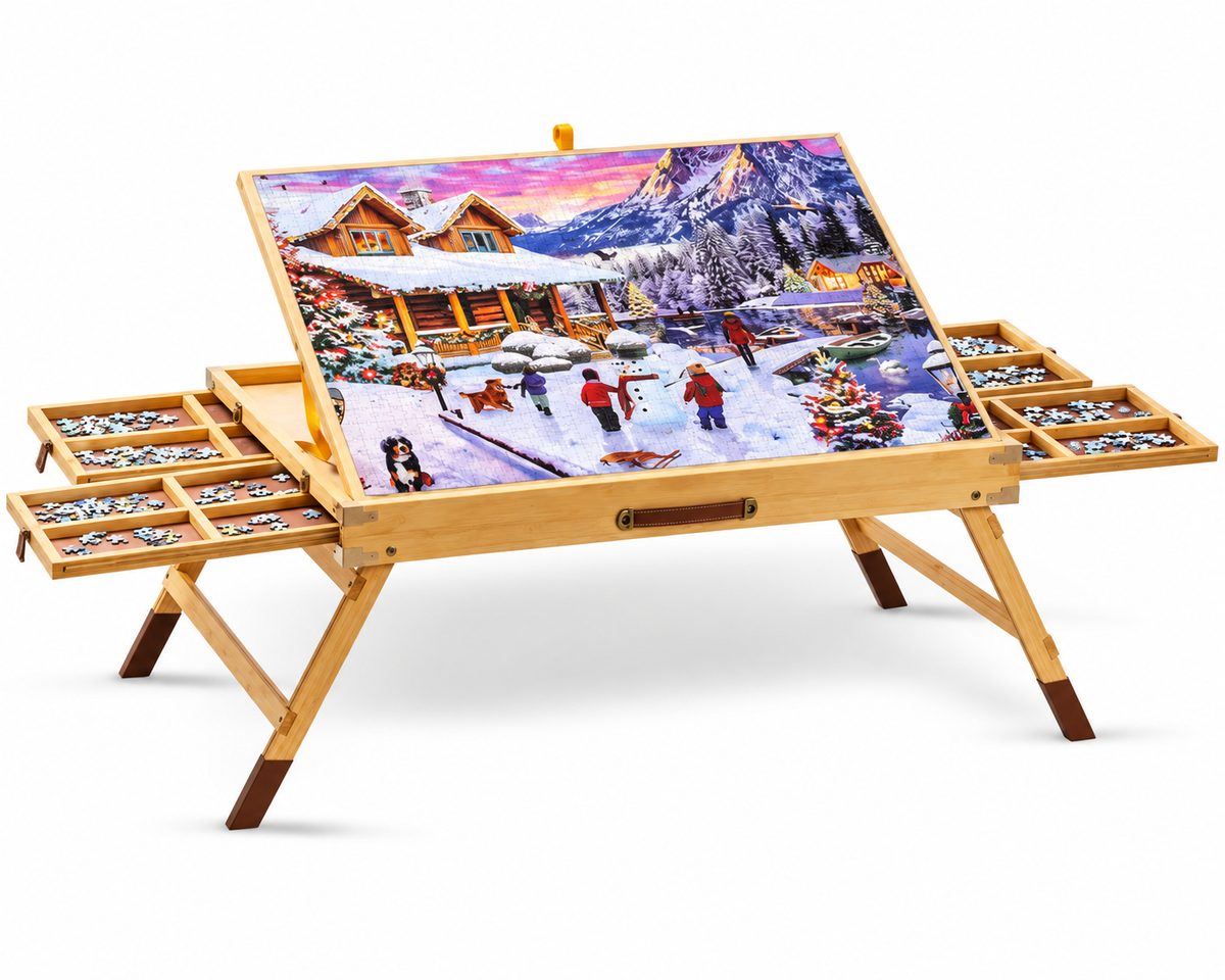 Game Board Table Jigsaw Puzzle Table Game Table 1500pcs