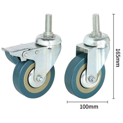 Caster Wheels Trolley Wheels Kit