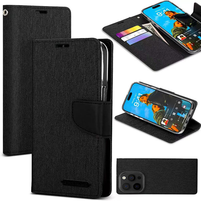 Goospery Leather Wallet Flip Compatible with Samsung Note 20 2020 Case
