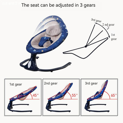 Smart Baby Swing Cradle Rocker/ Bouncer Seat-Dark Green