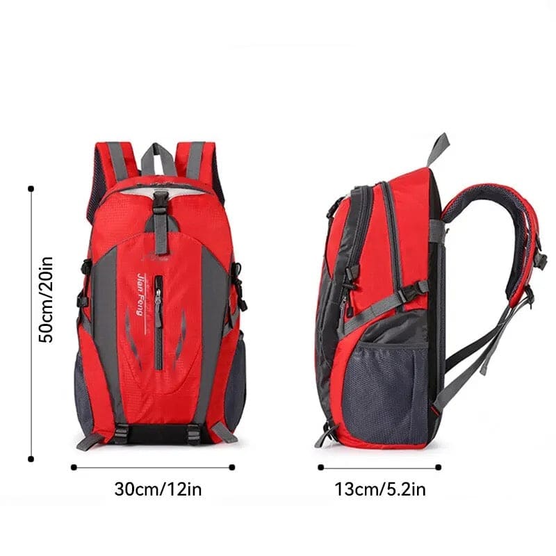 Backpack (Red & Black)