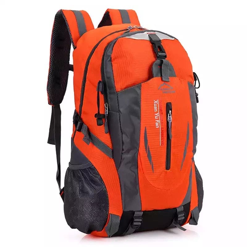 Backpack (Orange & Black)