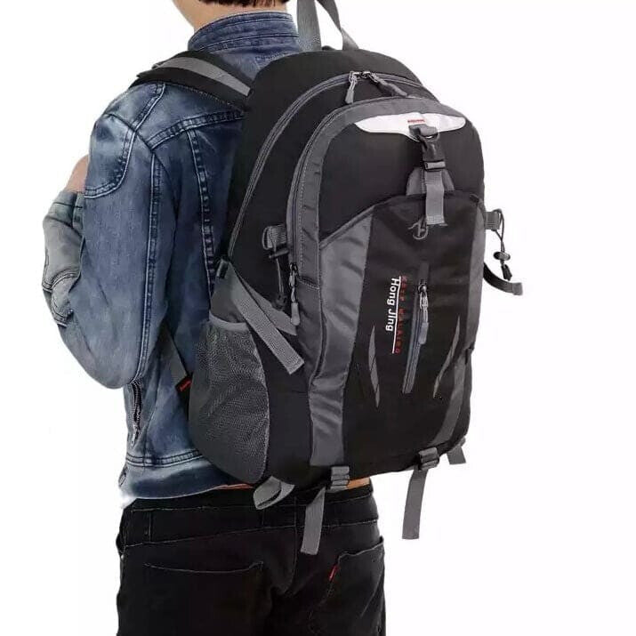 Backpack (Black & Grey)