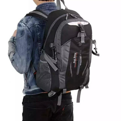 Backpack (Black & Grey)