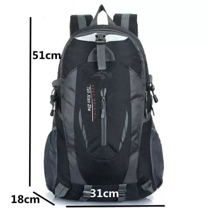 Backpack (Black & Grey)