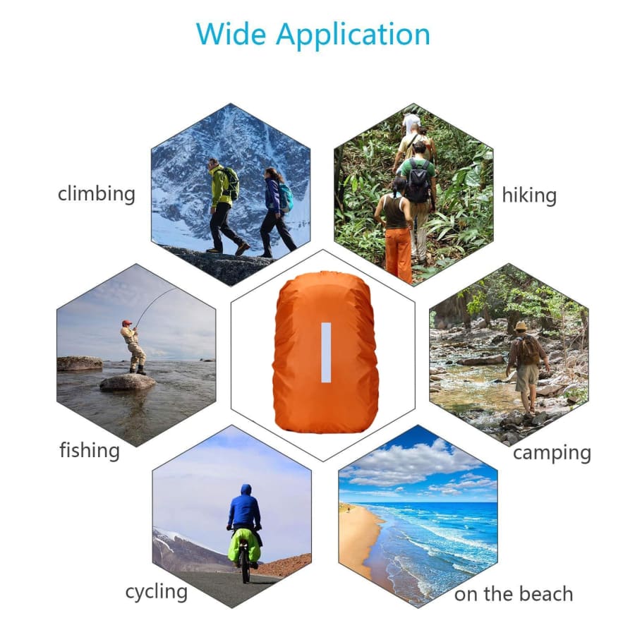 Backpack Waterproof Cover (Orange)