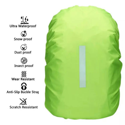 Backpack Waterproof Cover (Luminous Yellow)