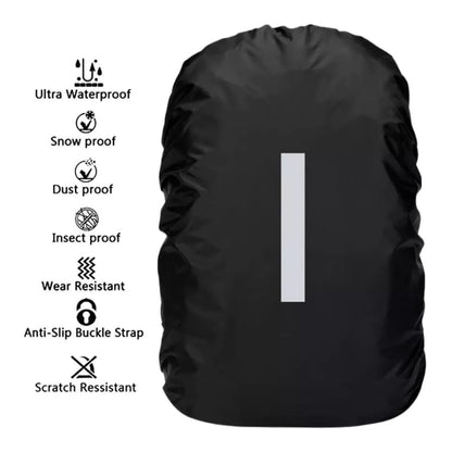 Backpack Waterproof Black Cover