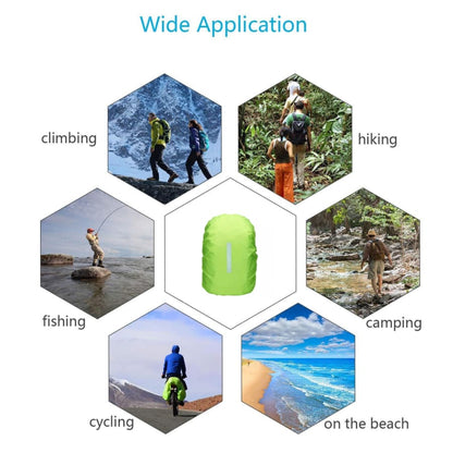 Backpack Waterproof Cover (Luminous Yellow)