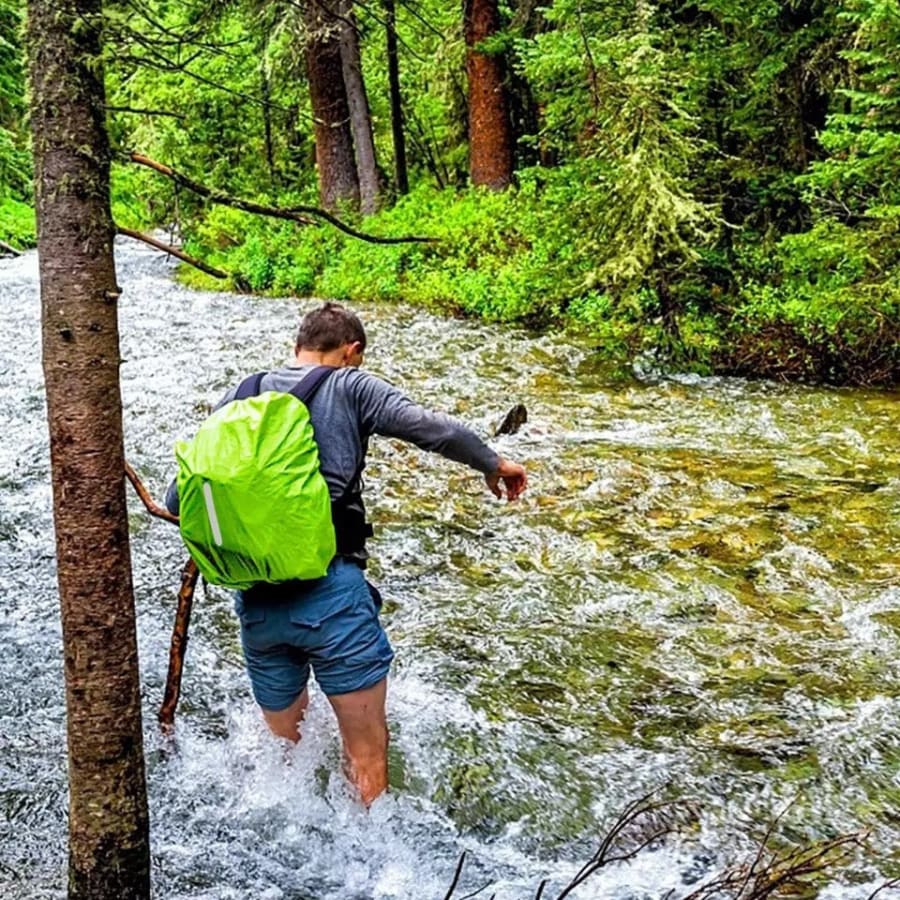 Backpack Waterproof Cover (Luminous Yellow)
