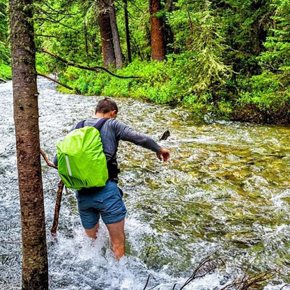 Backpack Waterproof Cover (Luminous Yellow)