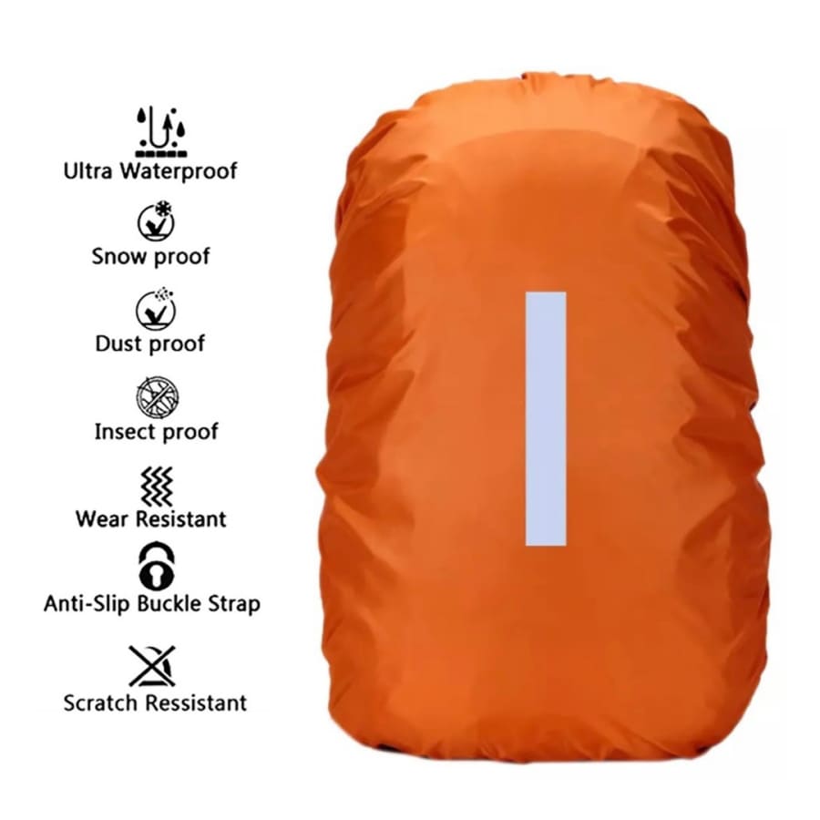 Backpack Waterproof Cover (Orange)