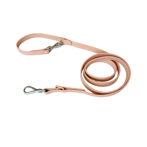Plain Dog Lead | Blush Pink