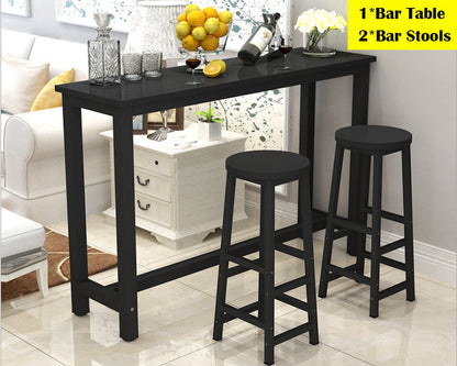 Bar Table Set with Bar Stools Chairs
