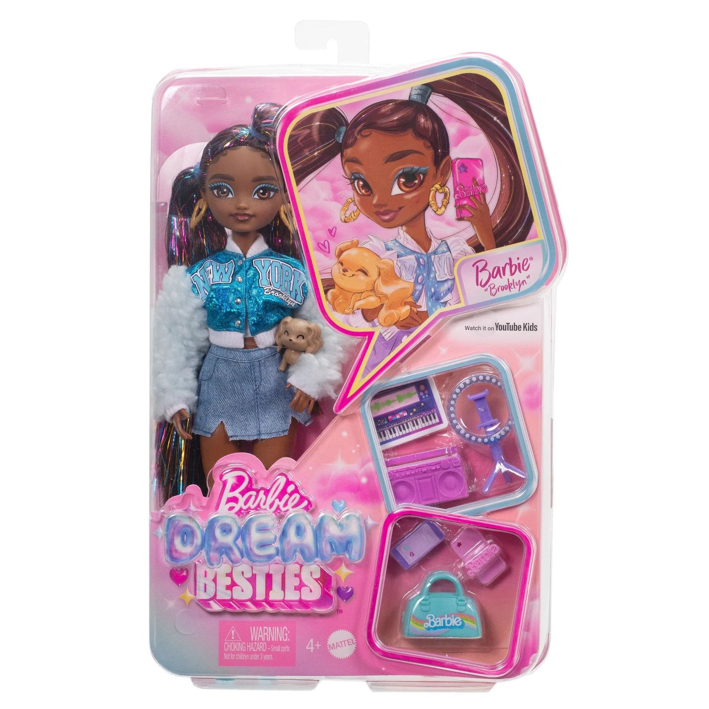 Barbie Dream Besties Fashion Doll Collection With Hobby Themed Accessories