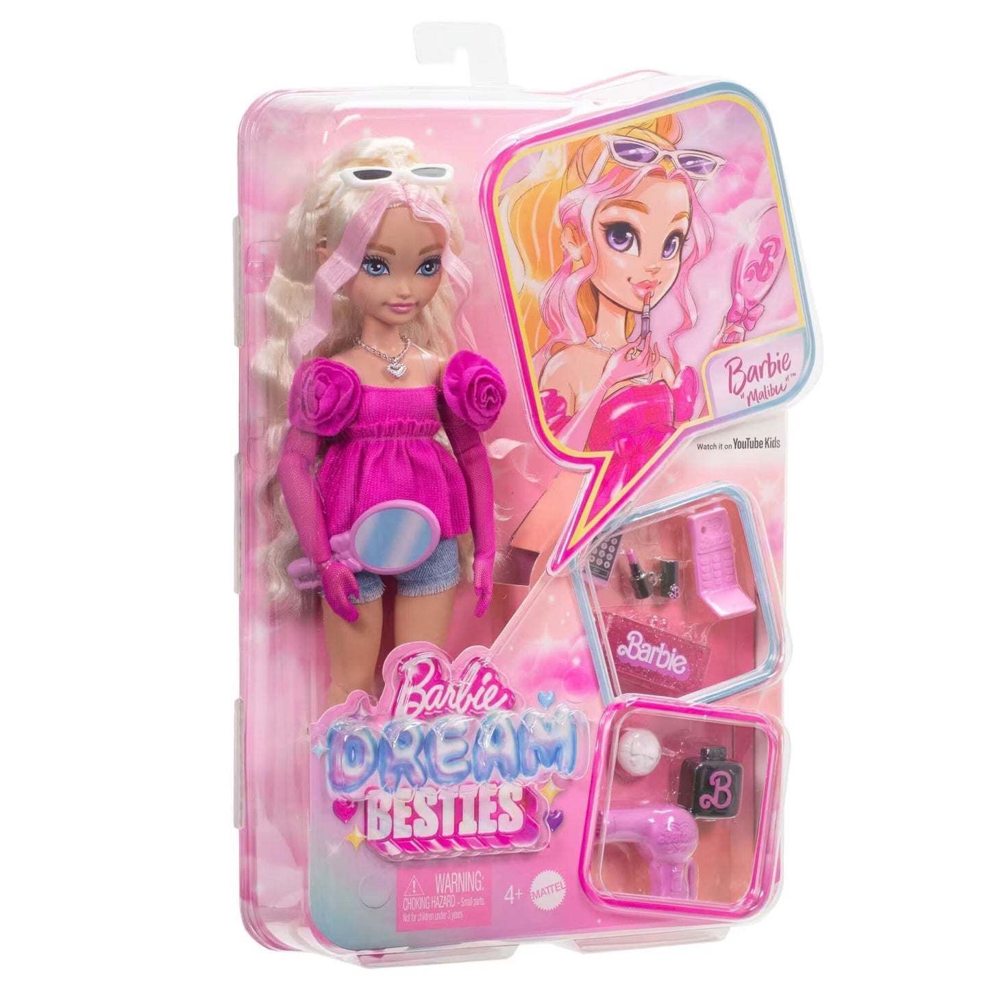 Barbie Dream Besties Fashion Doll Collection With Hobby Themed Accessories