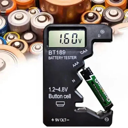 Battery Tester Tool BT189 (Button Cell, AA, AAA, C, D, 9V, 14500, 16340)