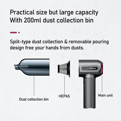 Mobie Multifunctional Lightweight Car Portable Vacuum Cleaner Blower VC-01