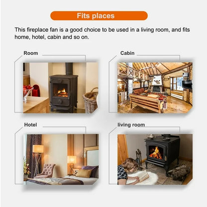 Stove Fan Fireplace Fan