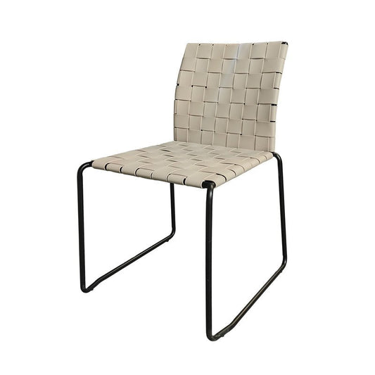 Beckett Dining Chair - Stone at online8 furniture store Auckland