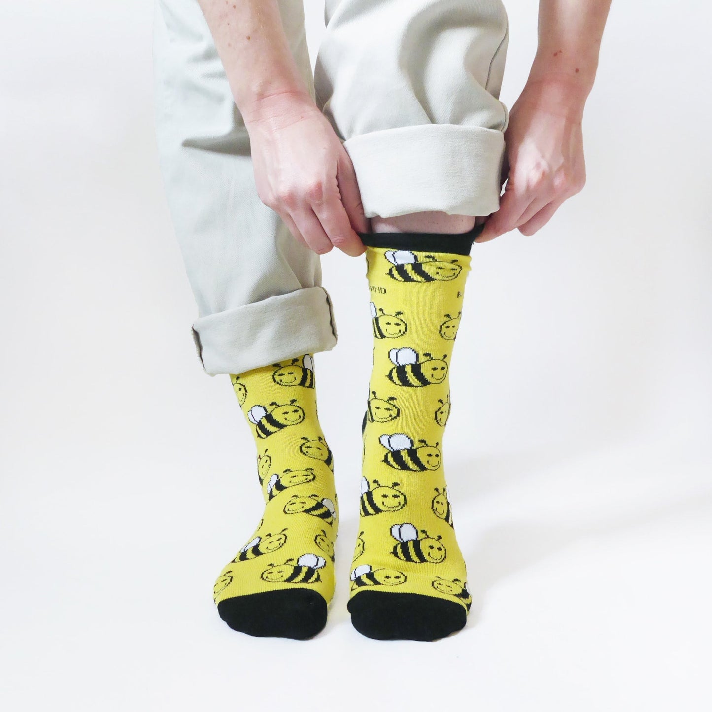 Save the Bees Bamboo Socks