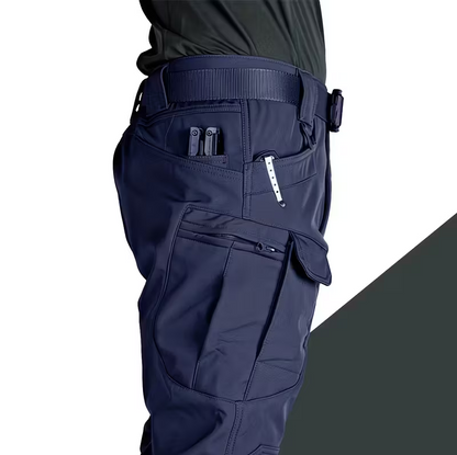 Men's Tactical Pants Water Resistant Flex Ripstop Cargo Pants Lightweight Hiking