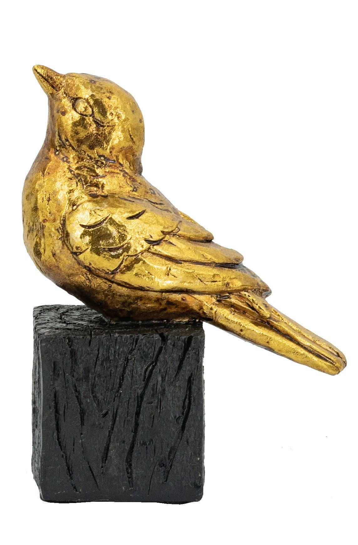 Bird on Stand  - Gold at online8 furniture store Auckland