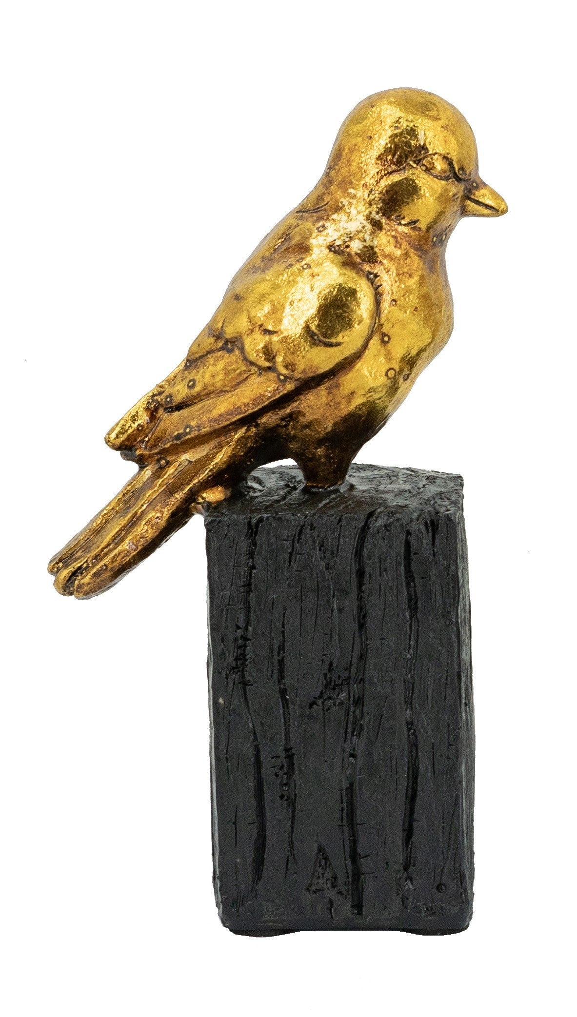 Bird on Stand - Gold at online8 furniture store Auckland