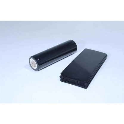 Black 18650 Battery Wraps (pack of 50)