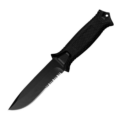 Fixed Blade Knife with Steel & ABS Sheath for Camping and Hunting