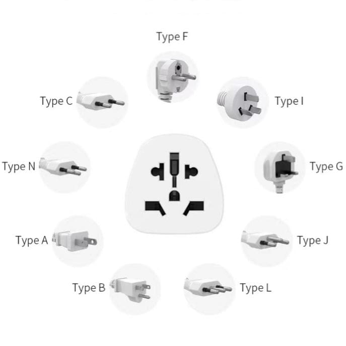 Blackweb All In One Travel Adapter BK01 Wall Plug (USA & UK to NZ & AUS)