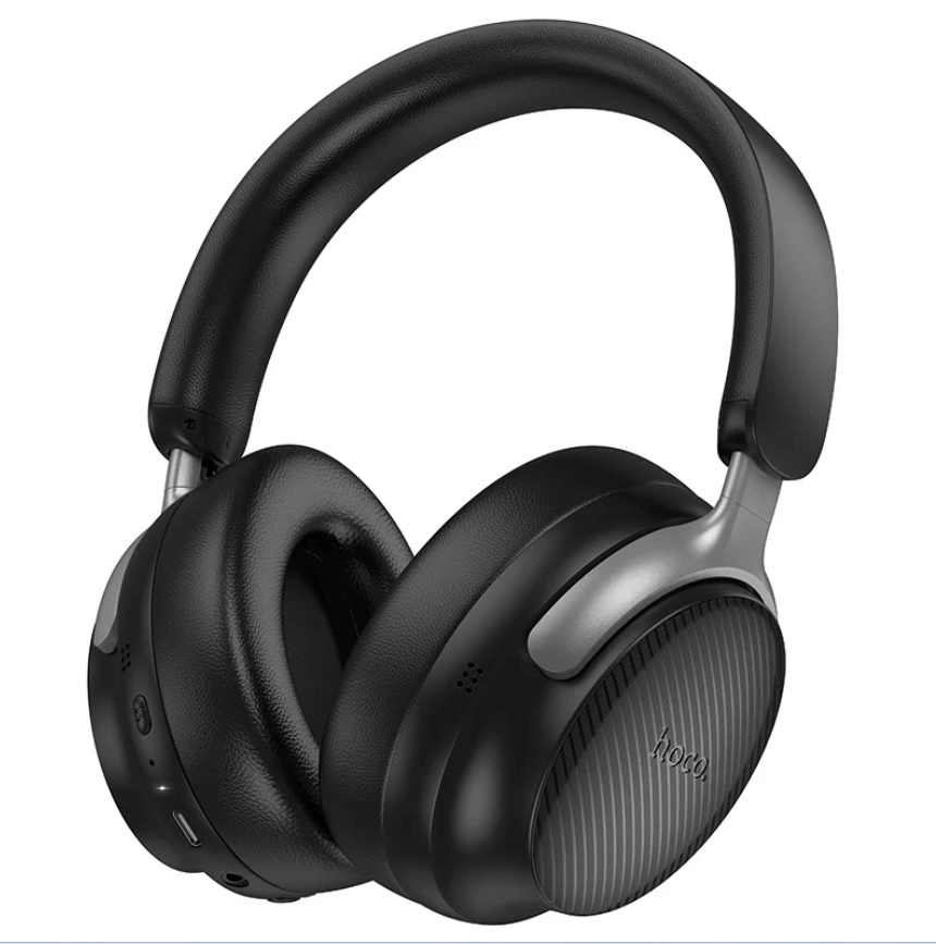 Premium Bluetooth Headset 90H ANC Noise Cancelling – W53 Plus Black