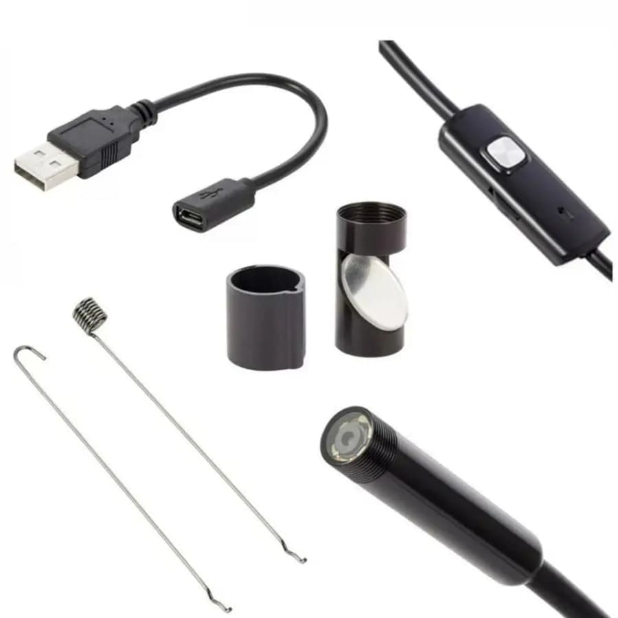 Borescope / Endoscope Camera - Android (Type C, Micro USB & Computer USB Ports)