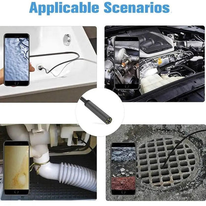 Borescope / Endoscope Camera - Android (Type C, Micro USB & Computer USB Ports)
