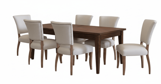 Bosquet Double Extension Dining Suite - 6 Seater at online8 furniture store Auckland