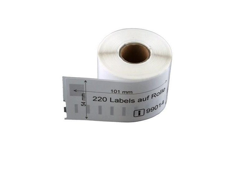 DYMO 99014# Comp. (12 Rolls) 54*101mm 220 Labels/roll Tradevine Labels