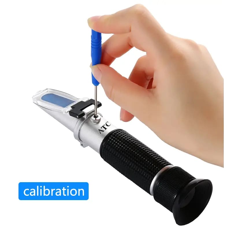 Refractometer - Sugar & Alcohol Dual Measure Refractometer (0-40% / Brix 0-25%)
