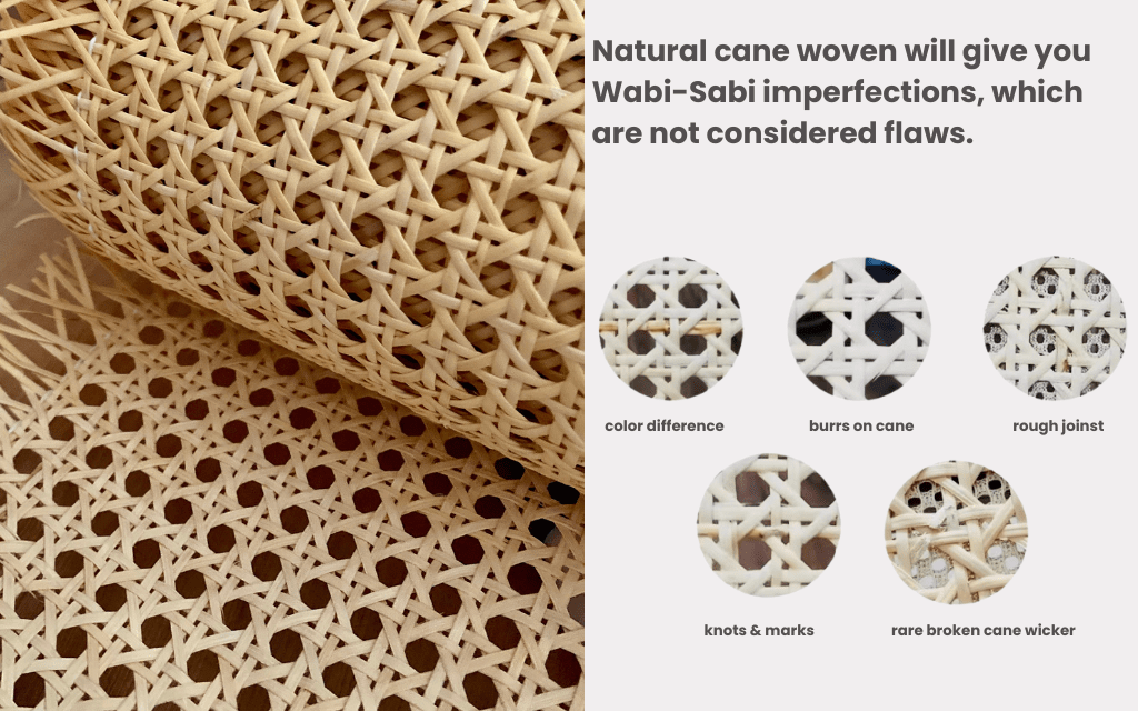 BroDeals Accent Chair Liverpool Rattan Armchair | Dining Chair - Natural