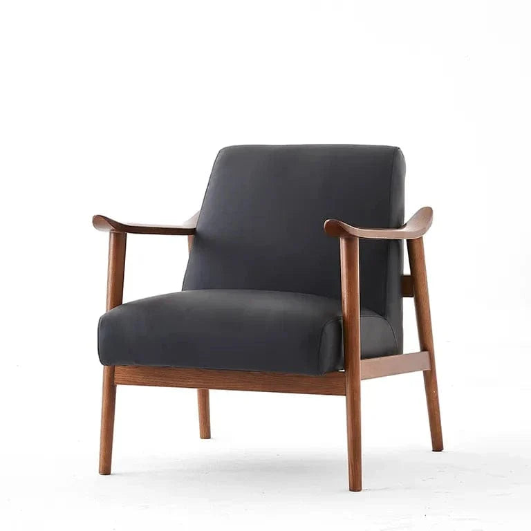BroDeals Arm Chairs, Recliners & Sleeper Chairs Mid-Century Armchair Black