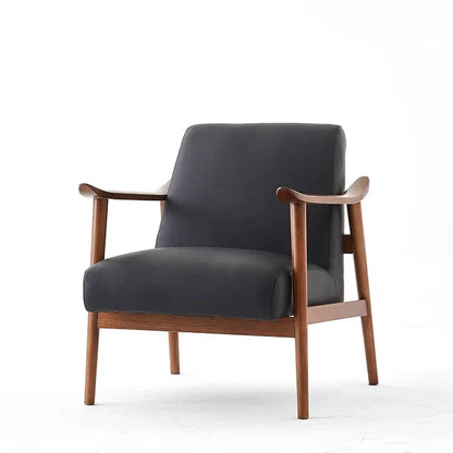 BroDeals Arm Chairs, Recliners & Sleeper Chairs Mid-Century Armchair Black