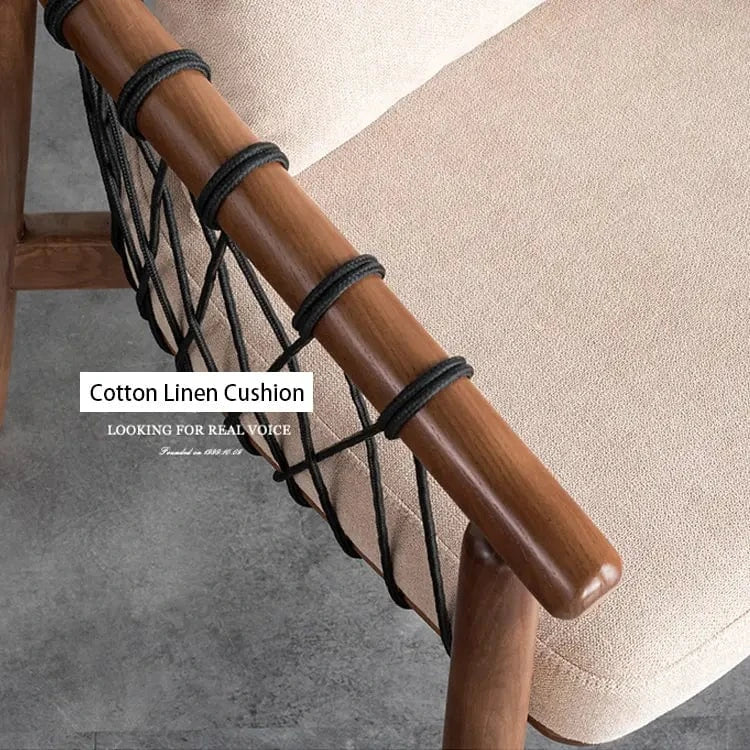 BroDeals Arm Chairs, Recliners & Sleeper Chairs Rope Armchair - American Ash