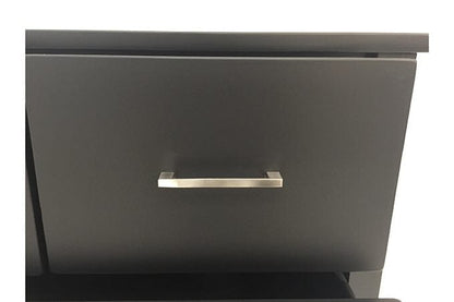 BroDeals Bedroom Furniture Sets Tina Black Dresser with Mirror