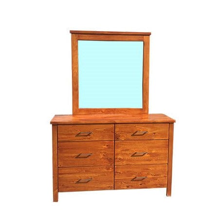 BroDeals Bedroom Furniture Sets Tina Dresser with Mirror