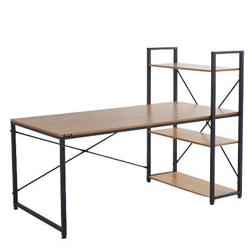 BroDeals Bookcase Desk with Bookcase