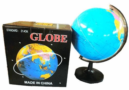 BroDeals Globe Globe With Stand 21.5Cm