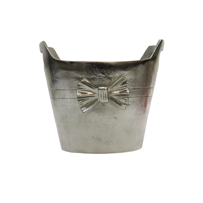 BroDeals Kitchen & Dining Champagne Bucket Silver Bow Oval