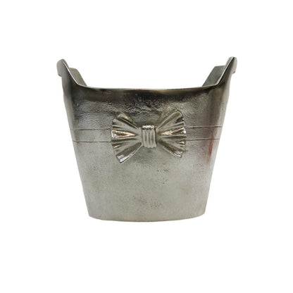 BroDeals Kitchen & Dining Champagne Bucket Silver Bow Oval