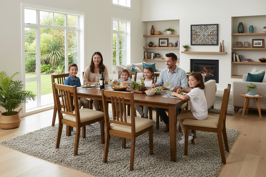 Mission 7 Pcs Dining Suite